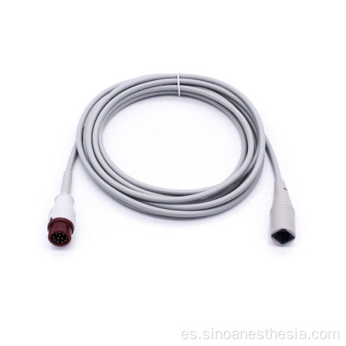 Adecuado para cable de extensión de sensor DB9M Probe Sp02